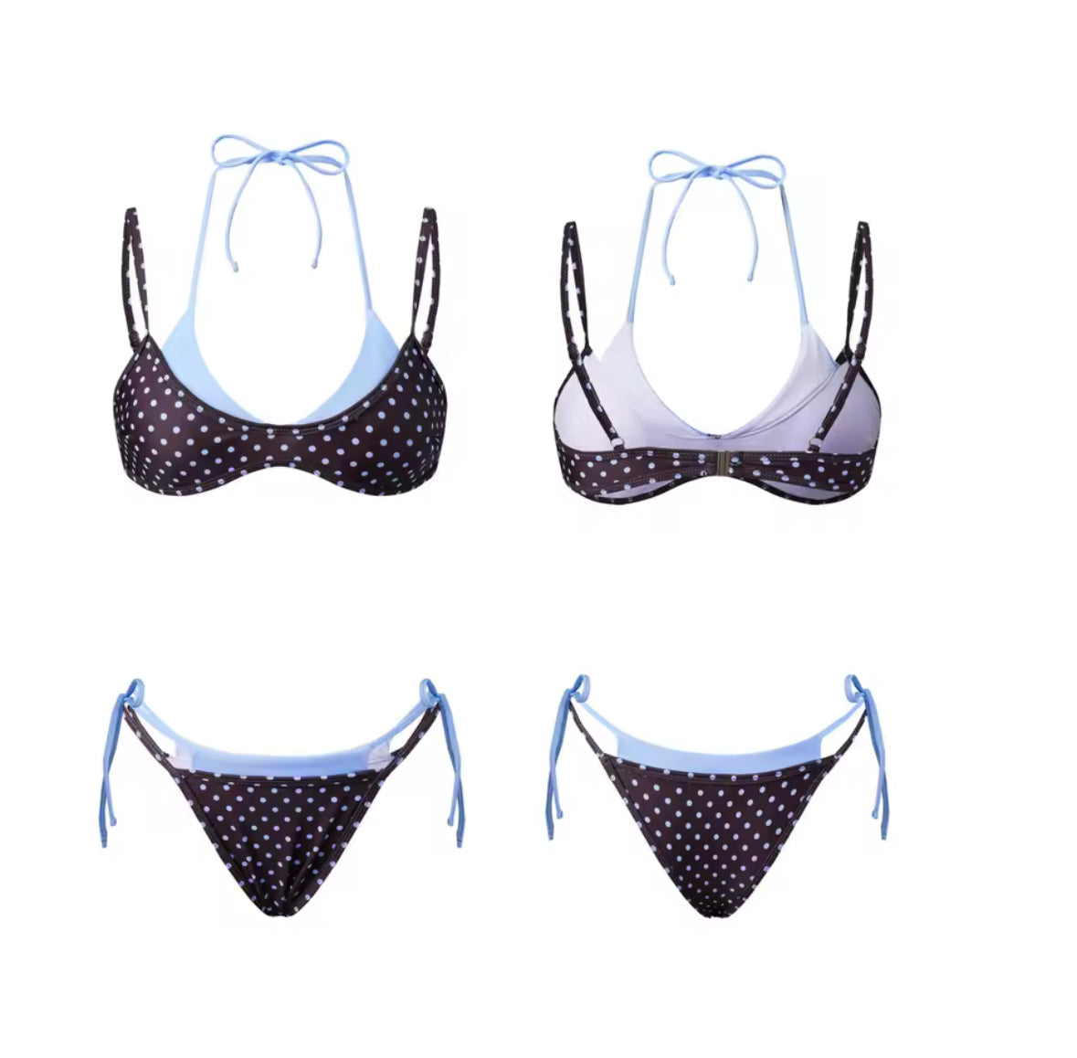 Vintage Double Layered Bikini