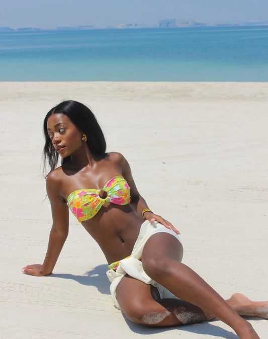 Strapless Bandeau Bikini Set