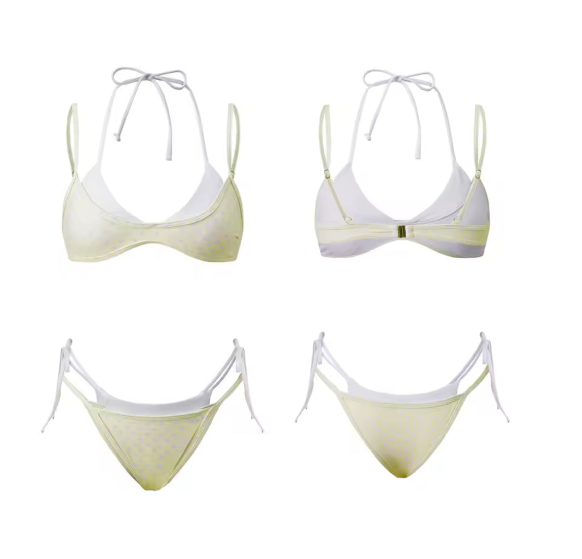 Vintage Double Layered Bikini