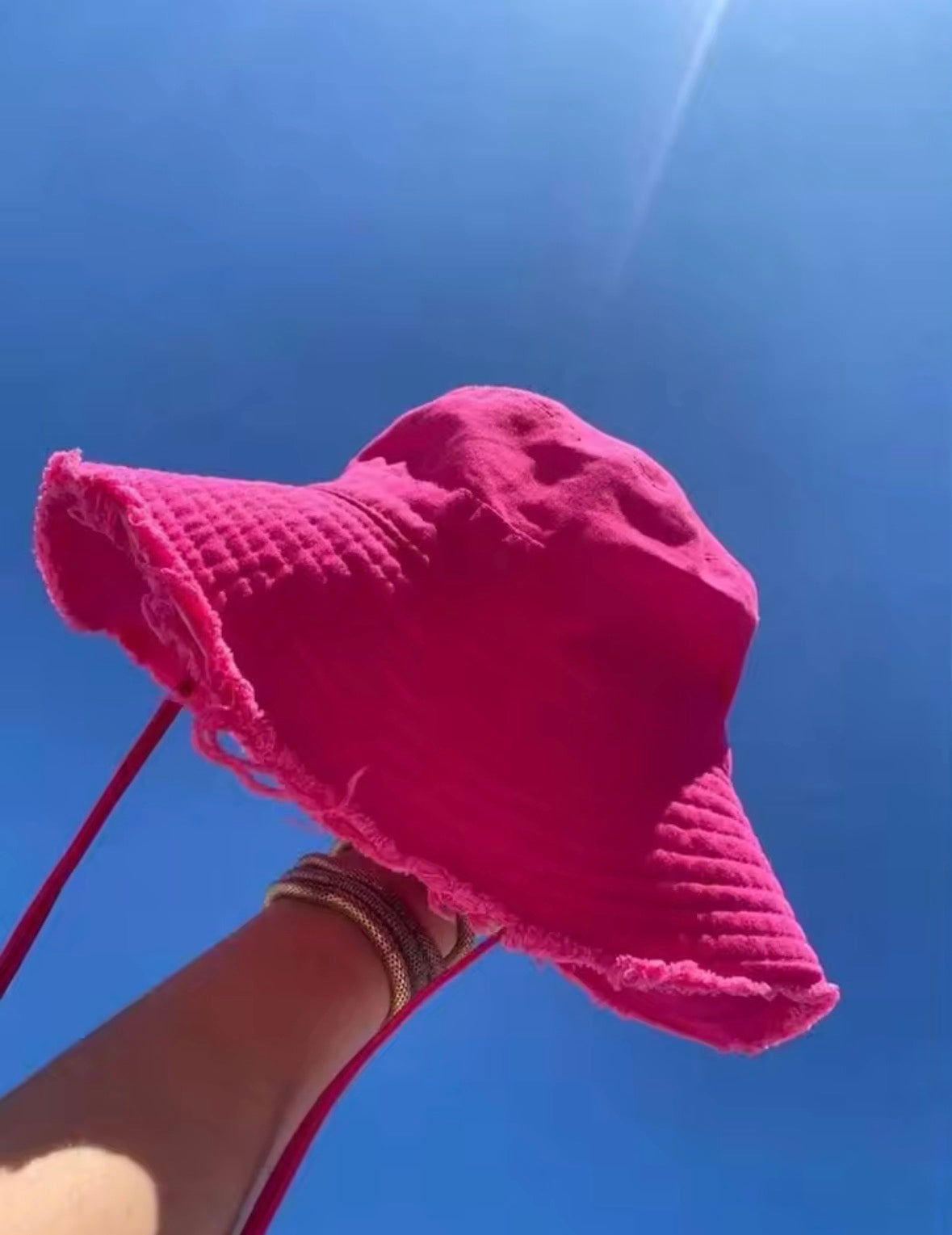 Cotton Canvas Bucket Hat